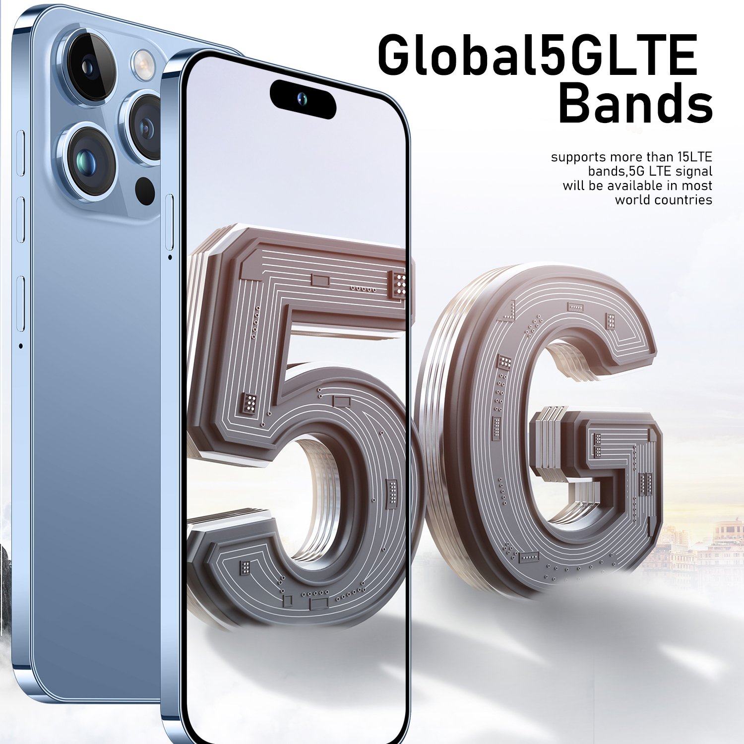 Good Smart Phone 6.5" Global 32GB Smartphone 4G 3G Android Mobile Cell Phones